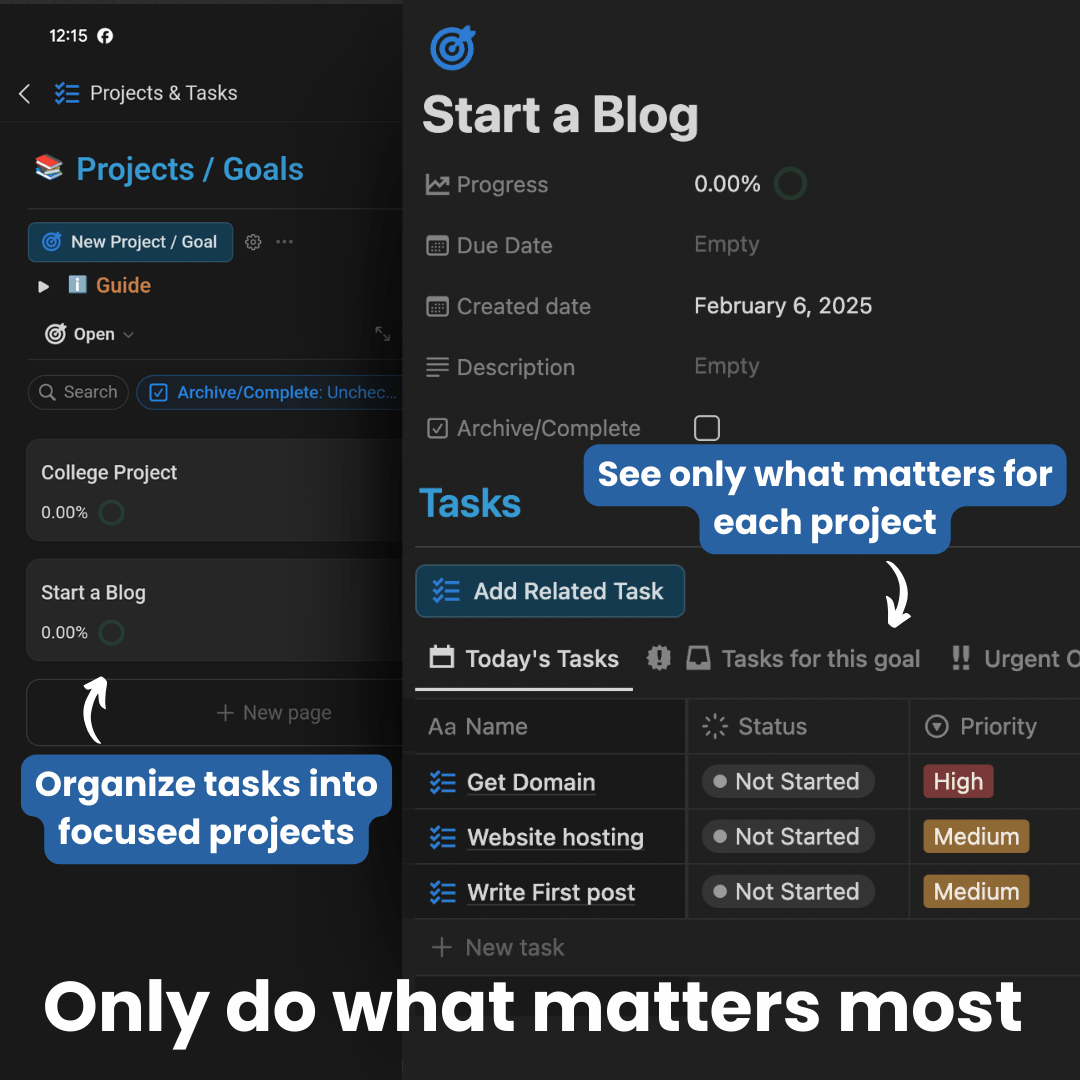 The PeakFlowSpace™ Ultimate Planner