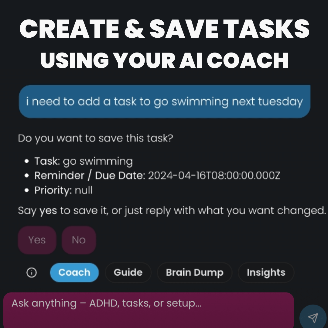 The PeakFlowSpace™ All-in-one ADHD Planner + AI Coach