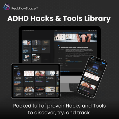 ADHD Hacks & Tools Library