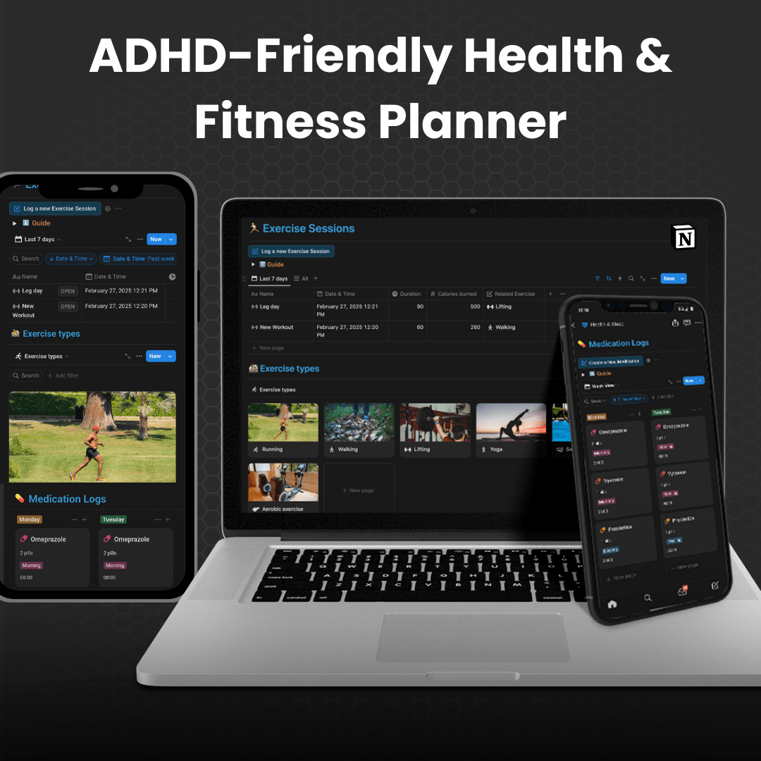 ADHD Health & Fitness Add-On