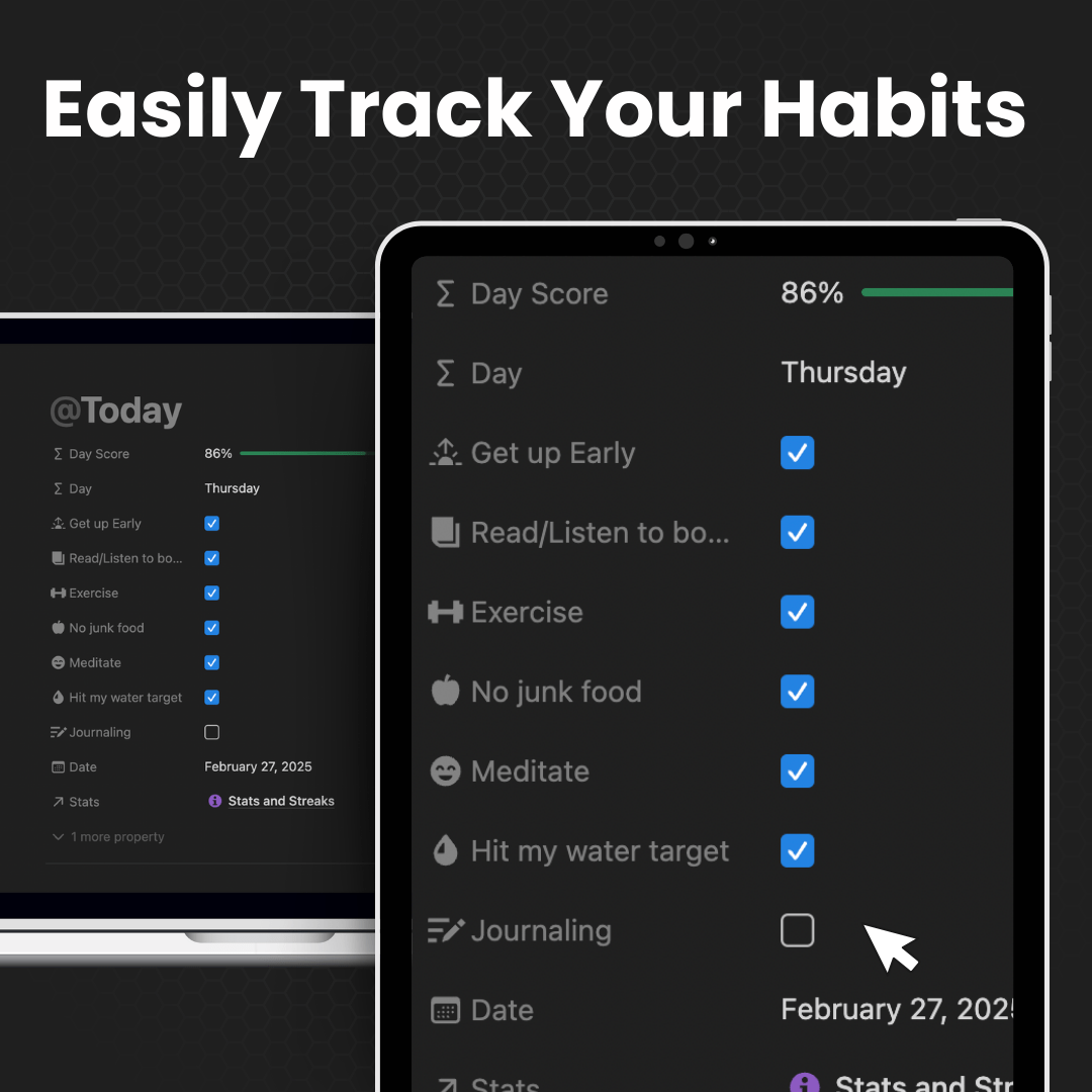 The PeakFlowSpace™ Ultimate ADHD Planner